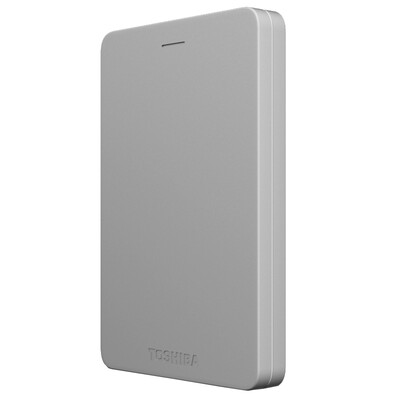 

Компактный жесткий диск Toshiba (TOSHIBA) Alumy 2TB 2,5-дюймовый жесткий диск USB3.0 отличается серебристым