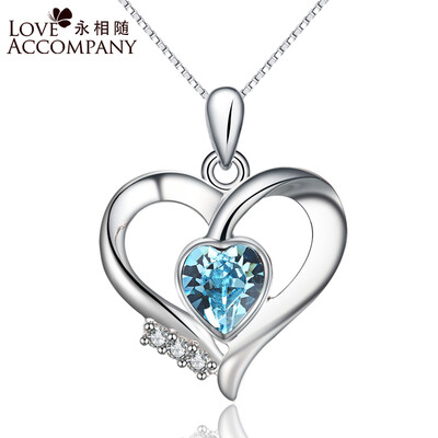 

Love accompany S925 серебряное ожерелье для женщин