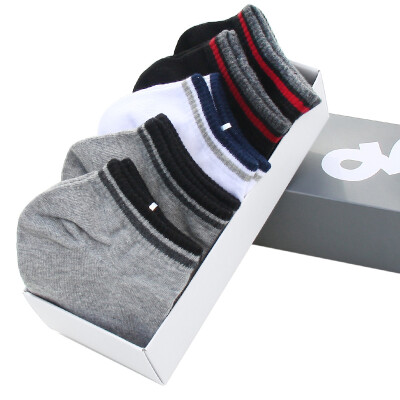 

[Jingdong supermarket] heart of good goods socks men summer thin section hit color socks combed cotton fight color sweat sports leisure socks