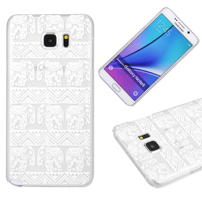 

Twelve flowers Pattern Soft Thin TPU Rubber Silicone Gel Case Cover for SAMSUNG Galaxy note 5