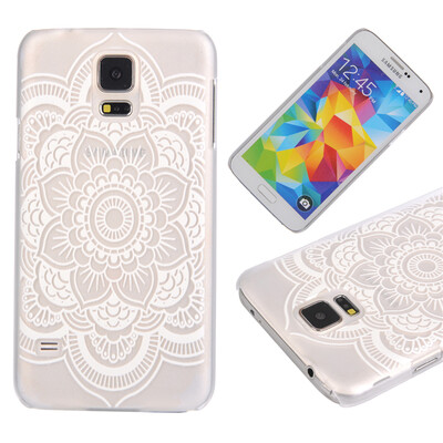 

Hexagonal flower Pattern Soft Thin TPU Rubber Silicone Gel Case Cover for SAMSUNG Galaxy S5
