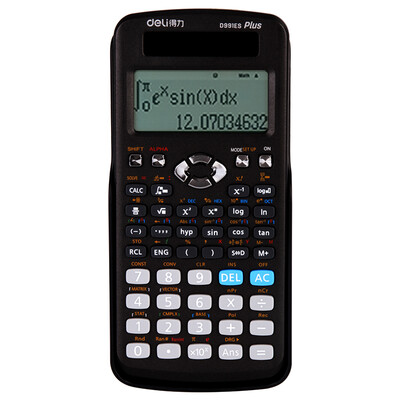 

Effective deli D991ES student science function calculator black