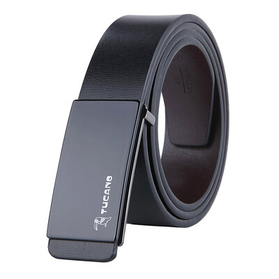 

Дятел (Tucano) Мужская кожа пол пластина пряжки ремня гладкая пряжка пояса Бизнес молодой корейский приливной WDC7401A-89B0 черный