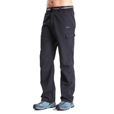 

Carin (clothin) quick-drying pants men outdoor dry breathable moisture perspiration leisure pants CP13208 black L code