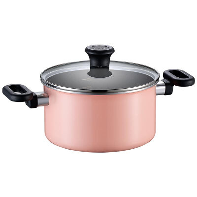 

Jingdong Supermarket Supor supor Fun color non-stick soup pot Induction Cooker Universal 20cm pink ET20KP01-R