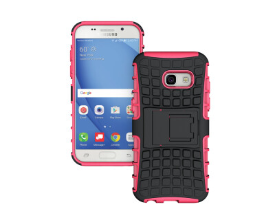 

Samsung A3 2017 CaseGangxun Heavy Duty Armor Dual Layer Rugged Hybrid Hard Shockproof Case with Kickstand for Samsung A3 2017 Cove