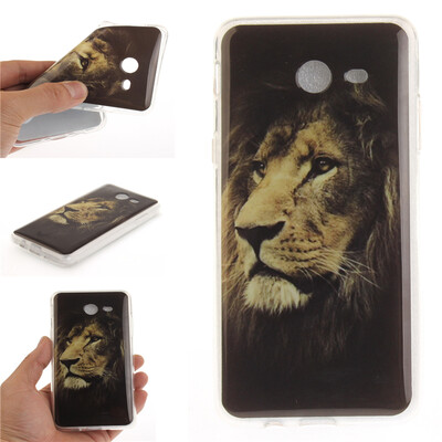 

Lions Pattern Soft Thin TPU Rubber Silicone Gel Case Cover for SAMSUNG Galaxy J7 2017J710