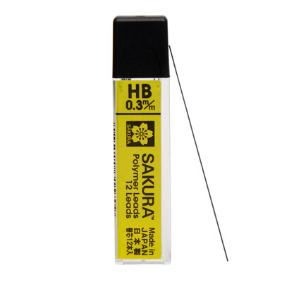 

Sakura HB Mechanical Pencil Lead 05mm
