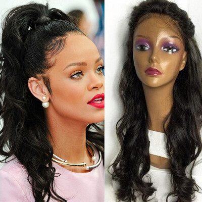 

Full Lace Human Hair Wigs For Black Women Brazilian Virgin Hair Loose Wave Lace Front Wigs With Baby Hair Glueless Full Lace Wig
