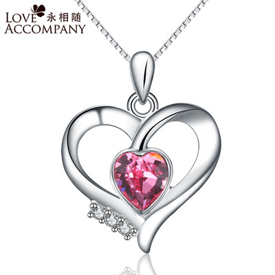 

Love accompany S925 серебряное ожерелье для женщин