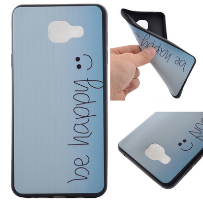 

Happy Pattern Soft Thin TPU Rubber Silicone Gel Case Cover for Samsung Galaxy A7 2016/A710