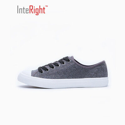 

INTERIGHT Women &39s fashionable woolen low to help sports shoes DW06 gray 36