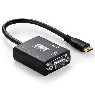 

(Shengwei) DPC-320 с мини-мини-мини-интерфейсом Mini-to-VGA с разъемом для аудио-видео HD HD-VGA