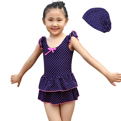 

Yi Zi (Eži) дети сиамского типа юбки купальник сладкие яркие точки плавание крышка Ezi10098 отправить темно-синий 100см