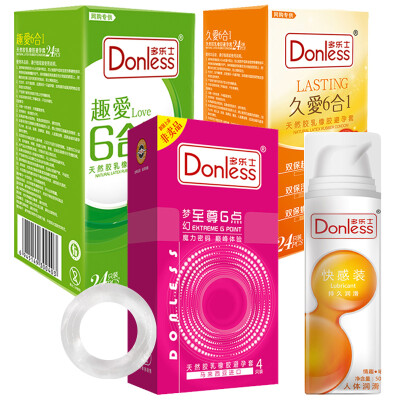 

Donless Condom for Men (Gift: Lubricant / Vibrating Egg) 24 *2 pack