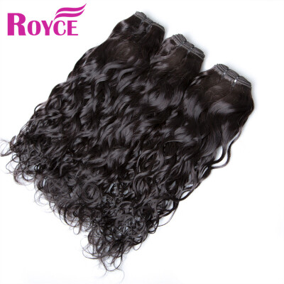 

Indian Water Wave Virgn Hair 3Bundles Deals Raw Indian Hair Wet And Wavy Water Wave Virgin Hair Extension Natural Curly Weave