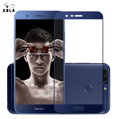 

KOLA glory V9 tempered film full-screen mobile phone protective film for Huawei glory V9 blue