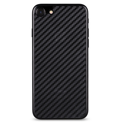 

Pizza Apple iphone7 backsheet carbon fiber non-tempered soft edge film frosted 47 inches