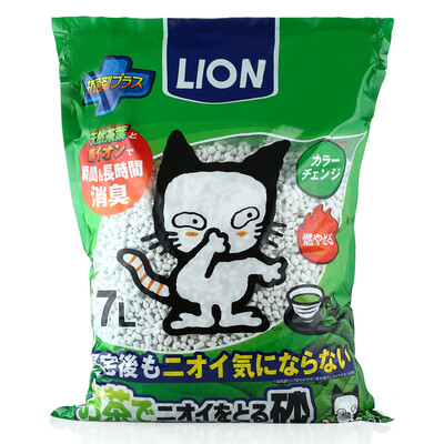 

Япония импортировала Lion (Лев) Ai чай домашнее животное домашнее животное запах кошачьих туалетов 7L