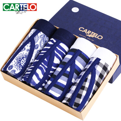 

Cartelo Men's Cotton Boxer Shorts (4pcs)