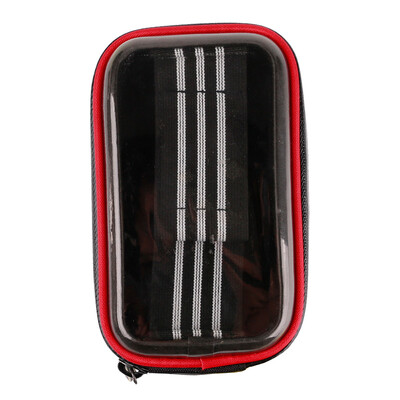 

Ontrack K01-1302W duaBB bike before the phone bag can be separated by touching mountain bike transparent Apple phone dedicated ABS waterproof hard shell black
