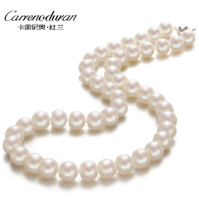 

Carnon Durant (Carrenoduran) freshwater pearl necklace flat round light light leisure time to send her mother 7-8mm43cm XL01001