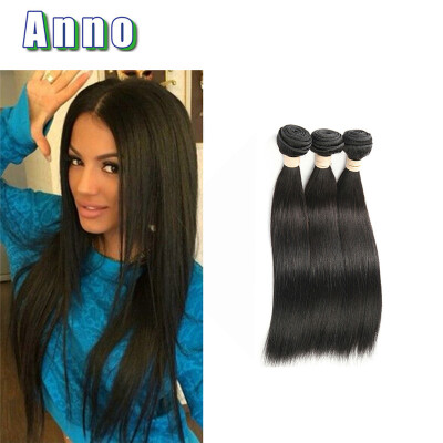 

ANNO Hair 7a Peruvian Virgin Hair Straight 3 Bundles Extra Virgin Peruvian Hair Bundles Peruvian Straight Hair Human Hair Bundles