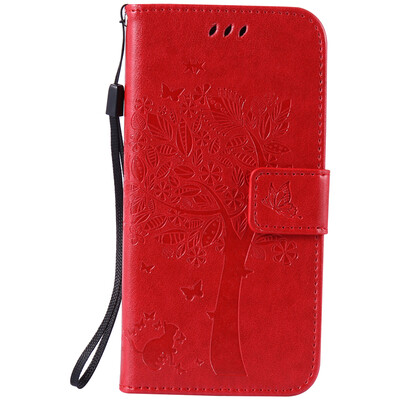 

Red Tree Design Кожа PU откидной крышки Кошелек Карты Держатель чехол для SAMSUNG S7