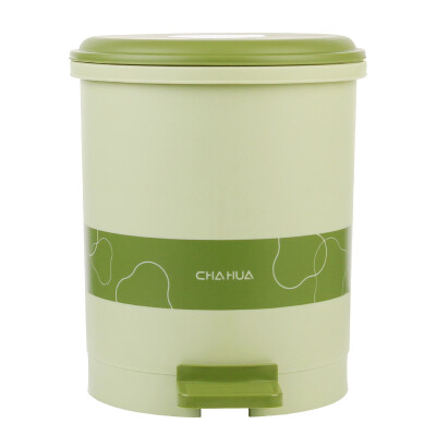 

Jingdong supermarket] camellia CHAHUA trash cans 28CM foot round health barrels (KA) 15011K