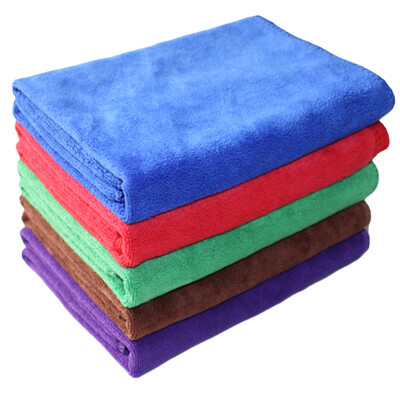 

Car kiss 5 pieces of fine fiber towel towel thick type 60CM 40CM red green blue coffee color purple