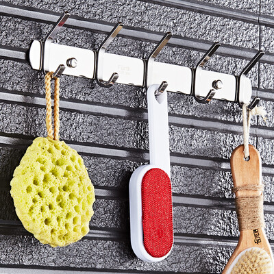 

Fürth bathroom accessories 304 stainless steel five-row coat hook double head hook single hook hook coat hook hanger coat hook 31305-304