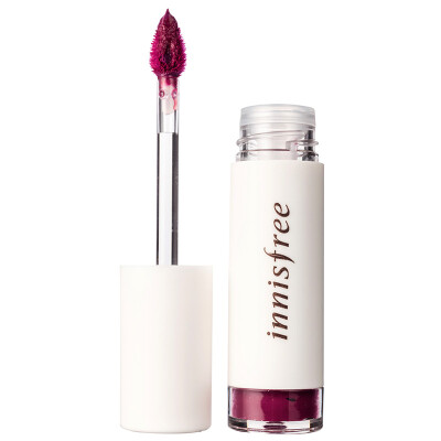 

Yue Shi Feng Yin Yin Innisfree Xuan Cai lock color lip glaze 6 red through the plum 5g
