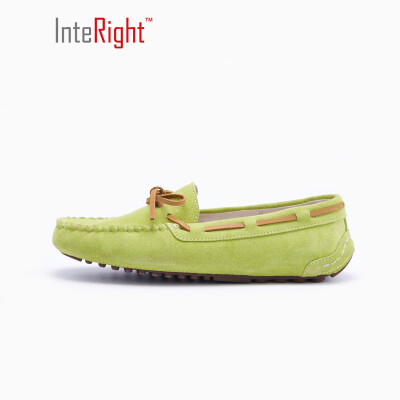 

INTERIGHT couple shoes casual shoes flat shoes driving shoes peas shoes green 230 yards