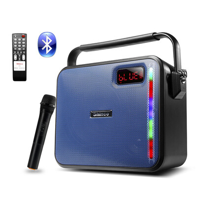 

Shinco T6 Square Dance Outdoor Portable Portable Card Bluetooth Speaker High Power Amplifier (Blue)