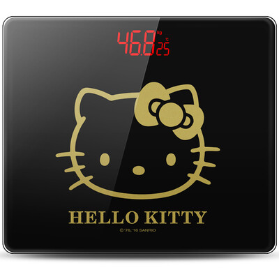 

Xiangshan (Hello Kitty) KB9395 весов прецизионных электронных весов человеческих мультфильм подлинное разрешение (Noble Black)