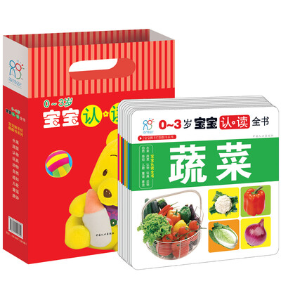 

0-3岁宝宝认读全书套装全10册