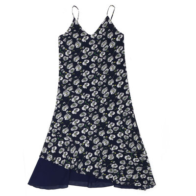 

Basic House 100 good 2017 Корейская версия осени Slim было тонким платьем платья HROP329B темно-синий S