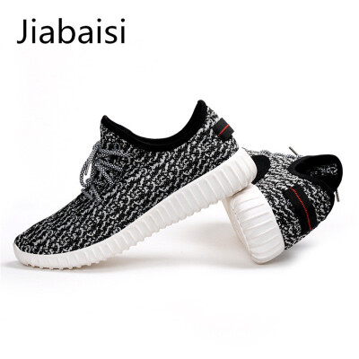 

jiabaisi mens casual shoes summer 2017 Oxfords Loafers Daily fashion sneaker shoes comfort soft PU sole woven fabric shoes JSB