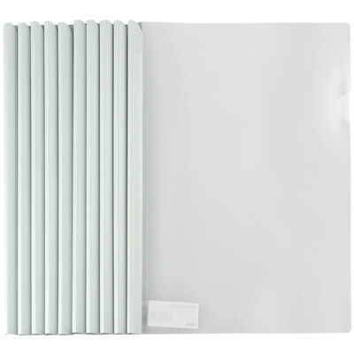

KINARY KINARY AF5310 A4 drawstring folder pull bar report clip white 10 loaded