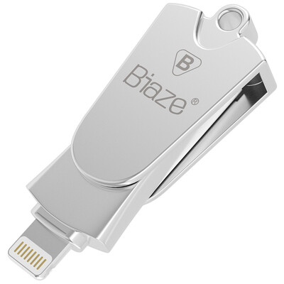 

BIAZE Apple интерфейс микро SD TF кард-ридер Apple телефон U диск чтения металла Общие iPhone 7 / 5s / 6s / 6Plus / IPad мини / воздух