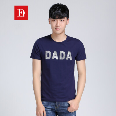 

BAOLUOFADI short-sleeved T-shirt, round collar