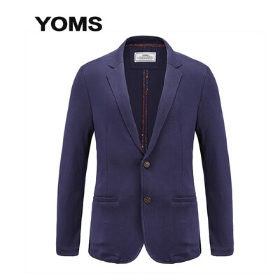 

Excellent fashion (YOMS) suit men leisure England fashion combed cotton Slim single 52233006 possession of youth XXL