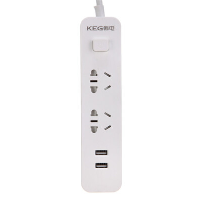 

Korea Electric Power (КЕКЛИ) HD-ZSB-02KU2-R 1,8 м смарт отверстие 2USB бенгалроз вставлена ​​строки розетки платы заслонка