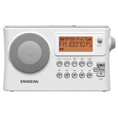 

Yamamoto SANGEAN PR-D14USB two-band receiver white