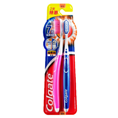 

Colgate Super thin toothbrushes set 2 pcs old&new box