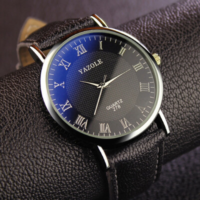 

Simple pointer type needle buckle round men and women fashion business couple watches YZL0529TH-4