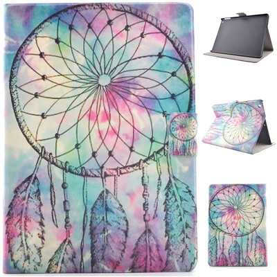 

Розовый Dreamcatcher Стиль Классический флип Обложка с функцией подставки и слот для кредитных карт для Apple iPad 5/iPad Air