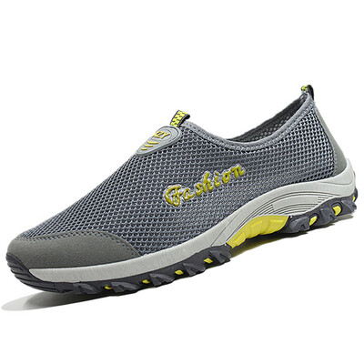 

Precentor breathable sports net shoes men&39s casual shoes hollow hole hole shoes 667 gray 39 yards