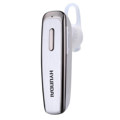 

Hyundai (HYUNDAI) HY-HS3308 Business Wireless Bluetooth Headset Universal Earhook Painless Wear Support One Piece Two Long Standby White