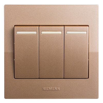 

Siemens SIEMENS 5TA80323NC03 three open single control Yue move with fluorescent champagne gold